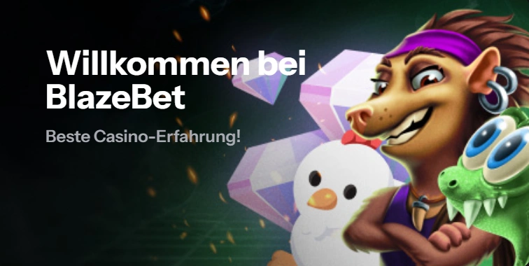 BlazeBet Casino Banner Mobile