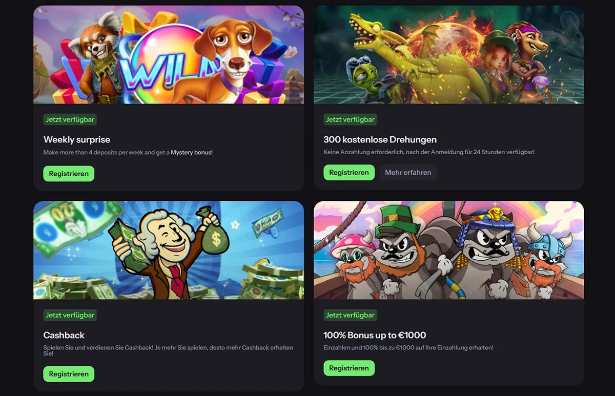 BlazeBet Casino Bonus und Promotionen